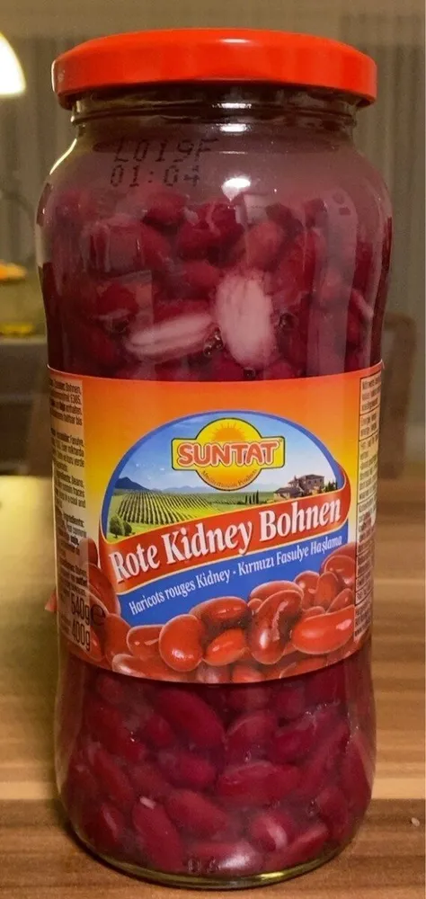 Rote Kidney Bohnen
