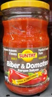 Double concentre de piment et tomate mélange