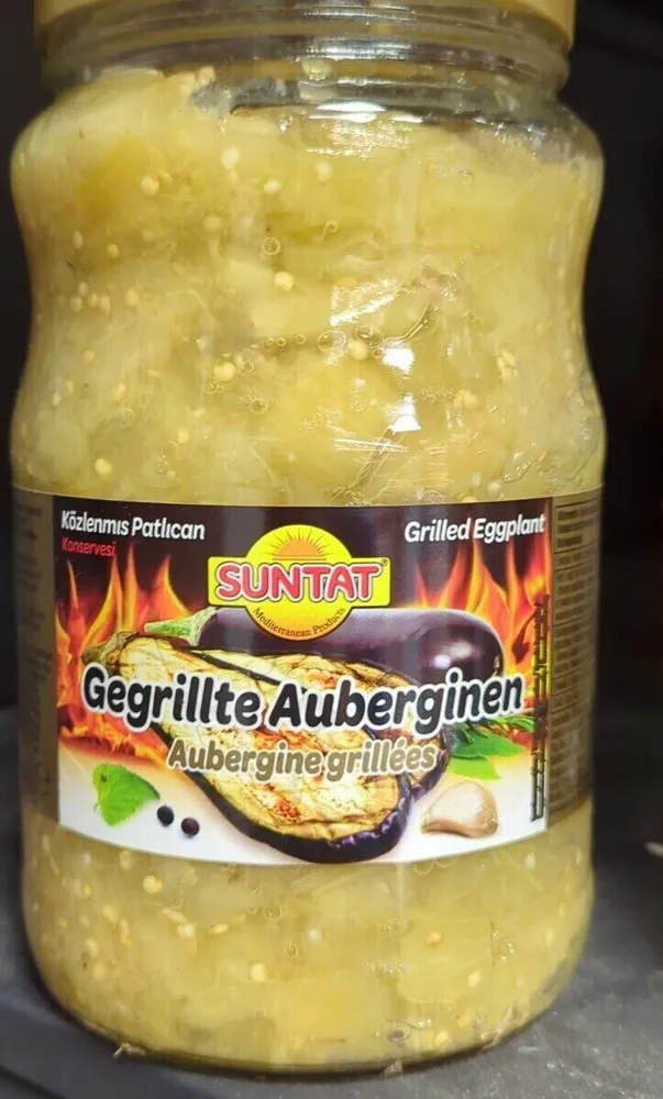 Aubergines grillées