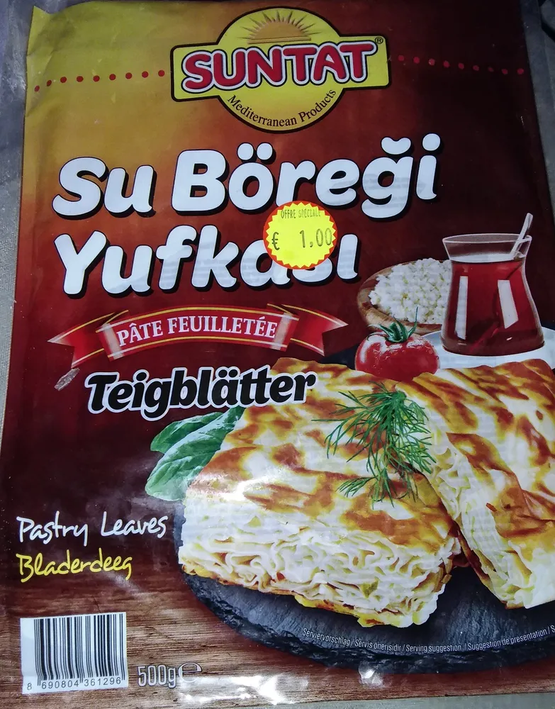 Feuilles de yufka