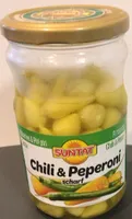 Chili & Peperoni scharf