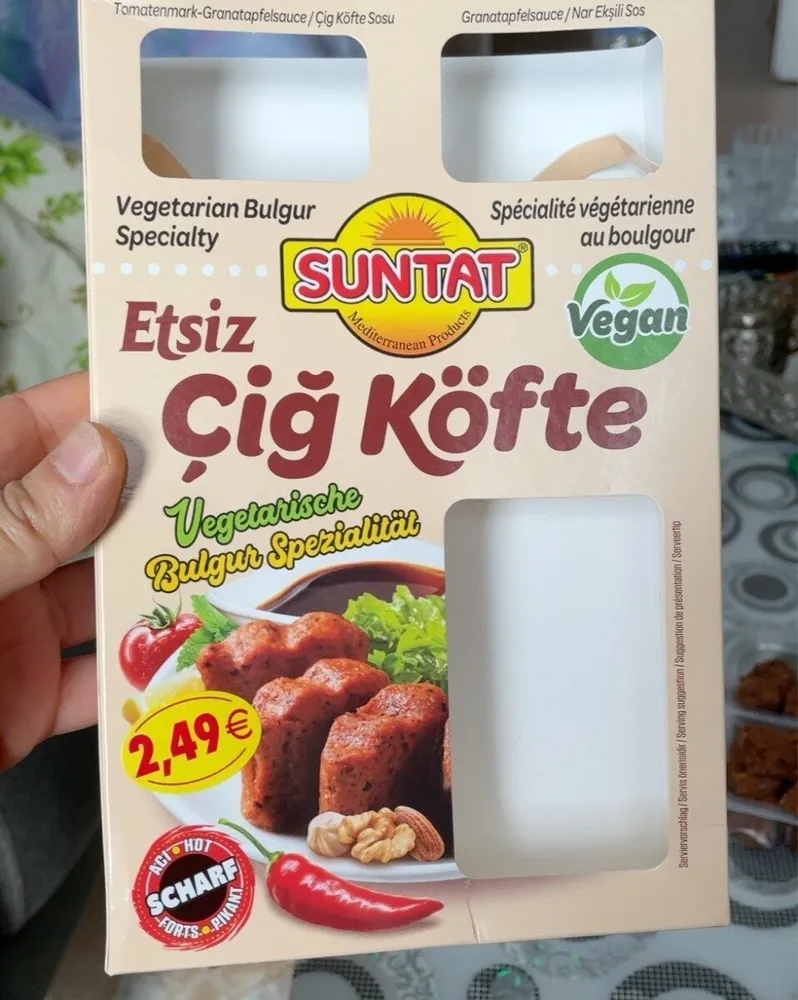 Etsiz çiğ köfte