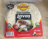 Flour tortillas lavas