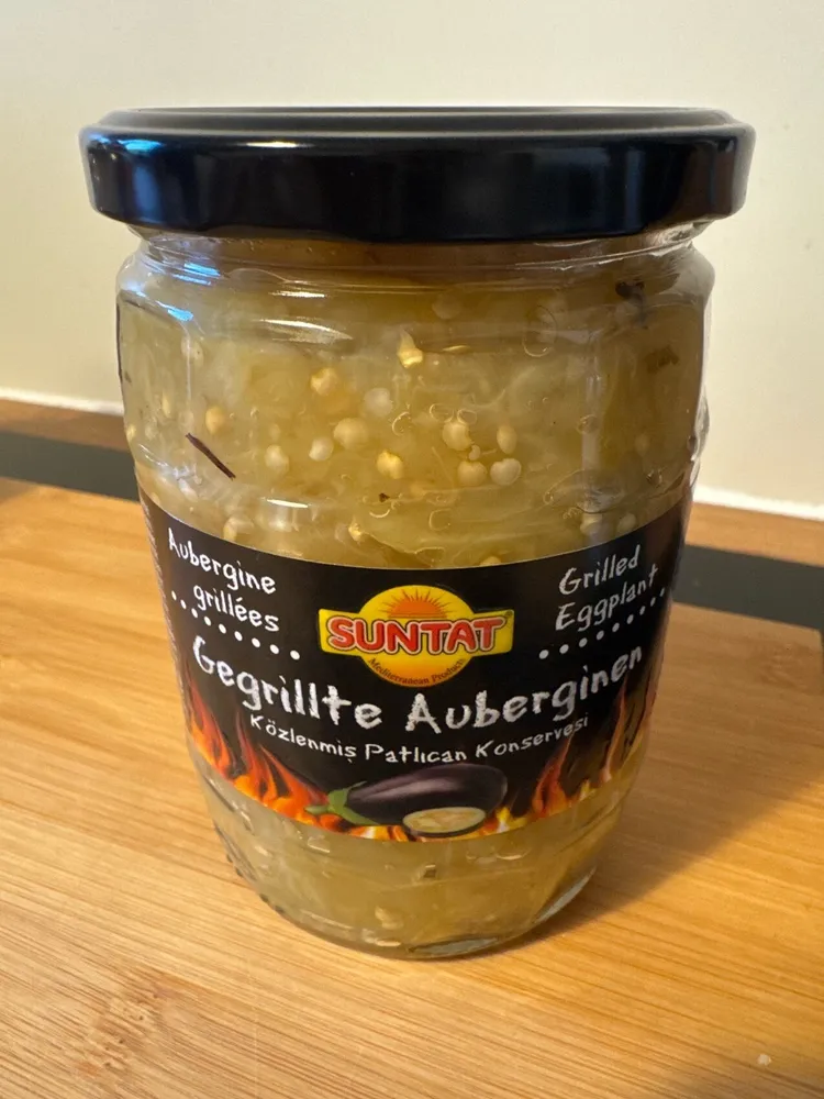 Gegrillte Auberginen