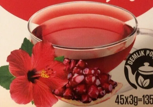The hibiscus aux ecorces de grenade