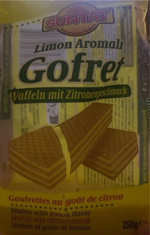 Limon Aromali Gofret