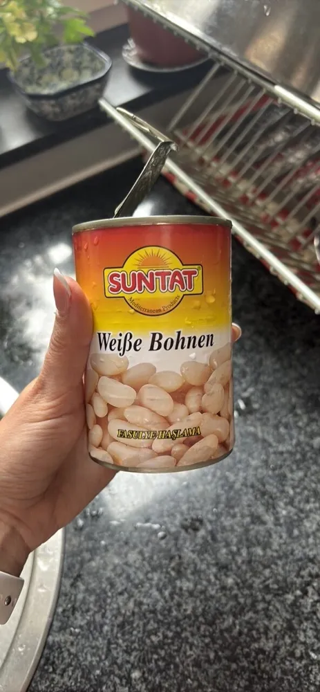 Weiße Bohnen Dose