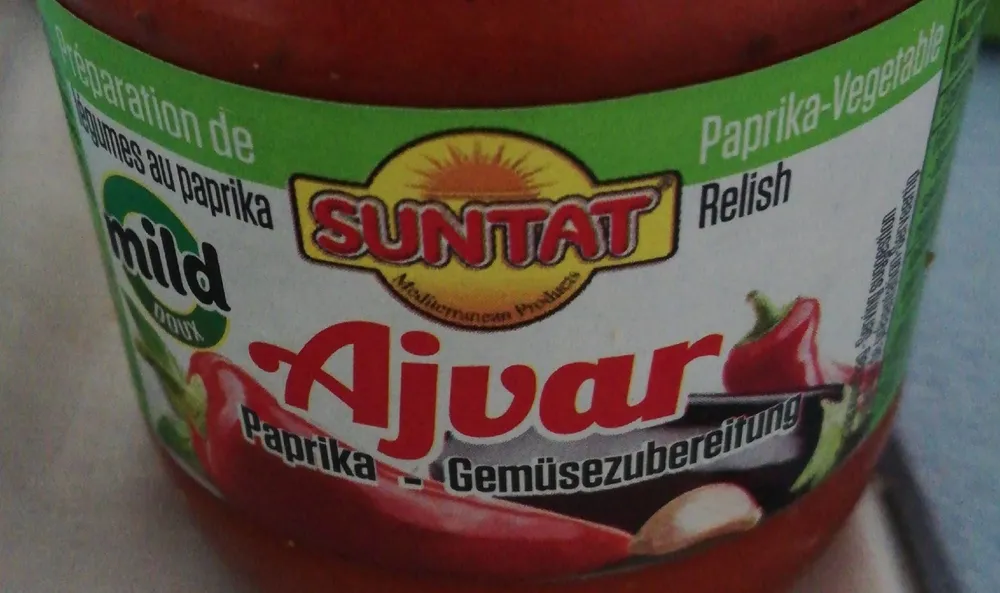 Mild Ajvar Paprika-Gemüsezubereitung