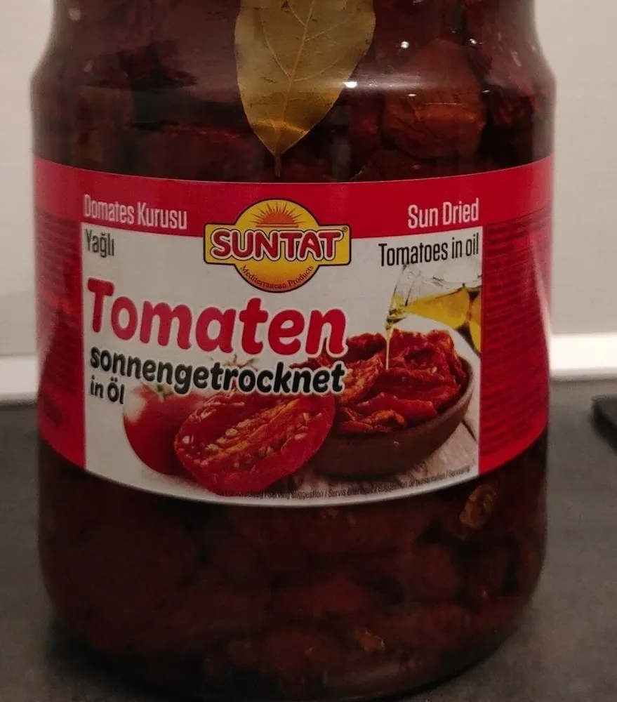 Tomaten sonnengetrocknet in ol