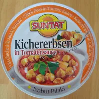 Kichererbsen in Tomatensauce