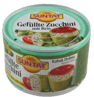 Gefüllte Zucchini mit Reis