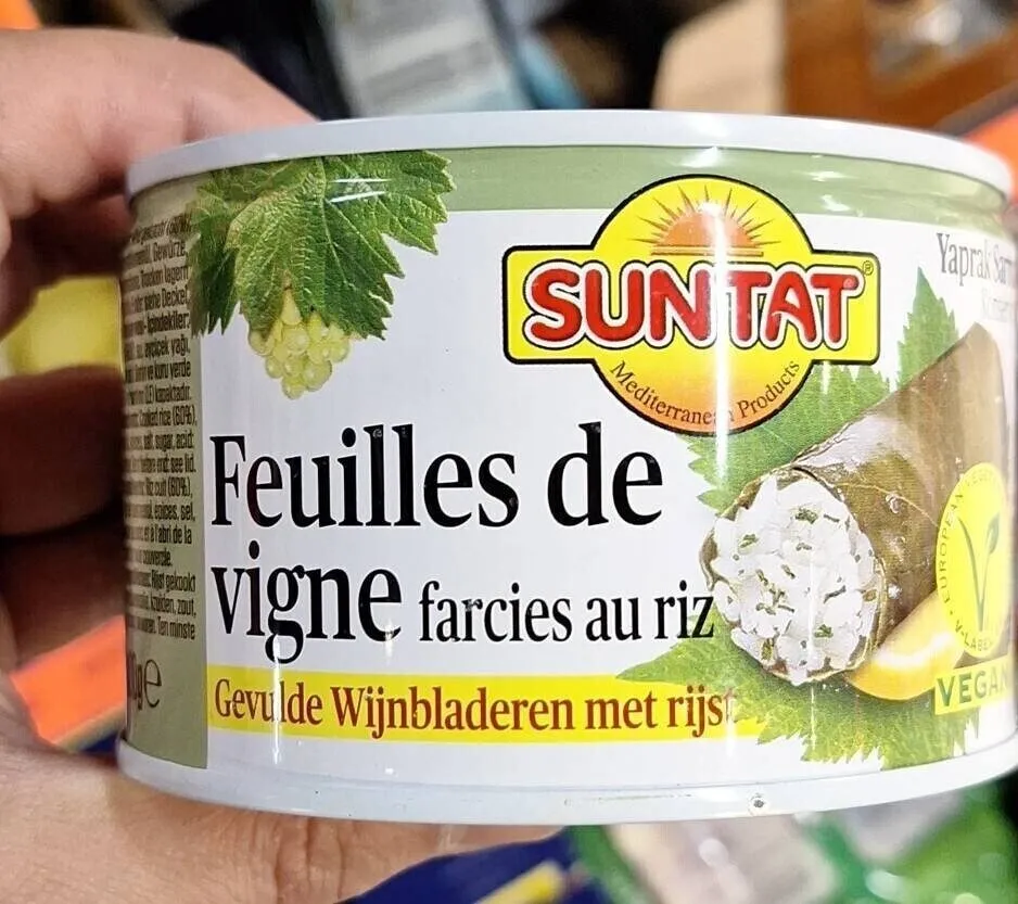 Feyille de vigne farcies au riz
