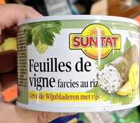 Feyille de vigne farcies au riz