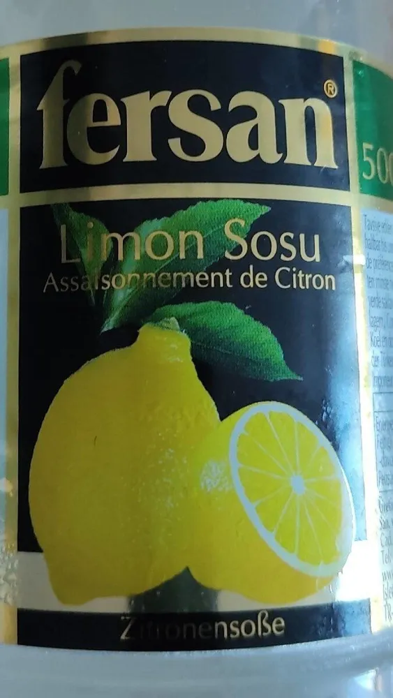 Limon sosu