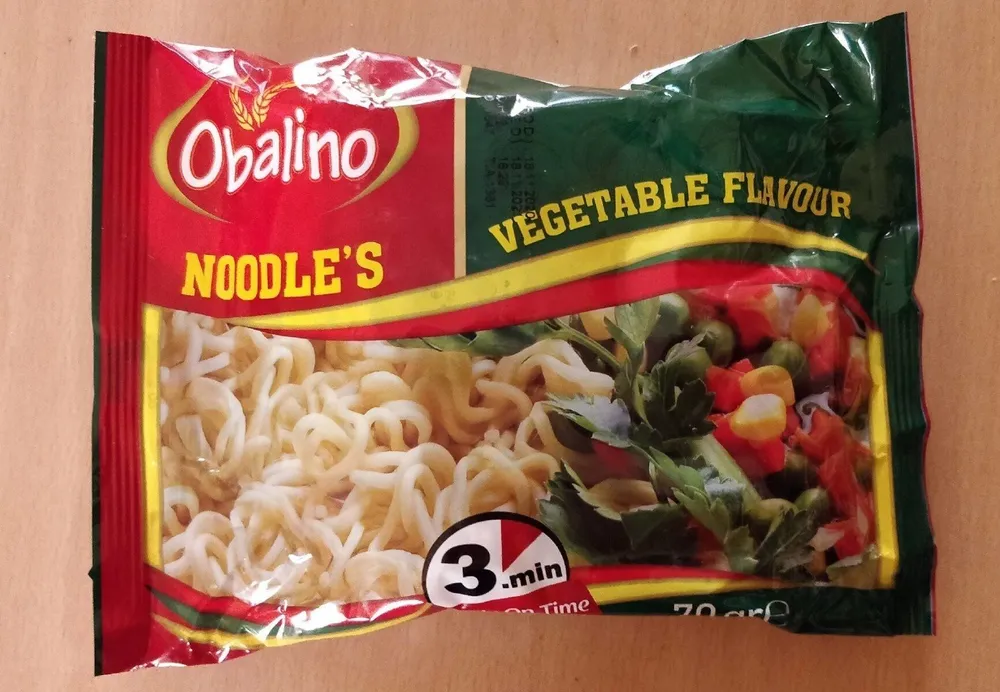 Noodle's végétable flavor