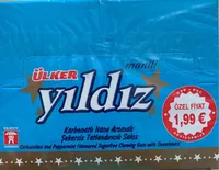 Karbonatlı Nane aromalı şekersiz tadlandırıcı sakız
