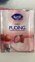 Çilekli puding