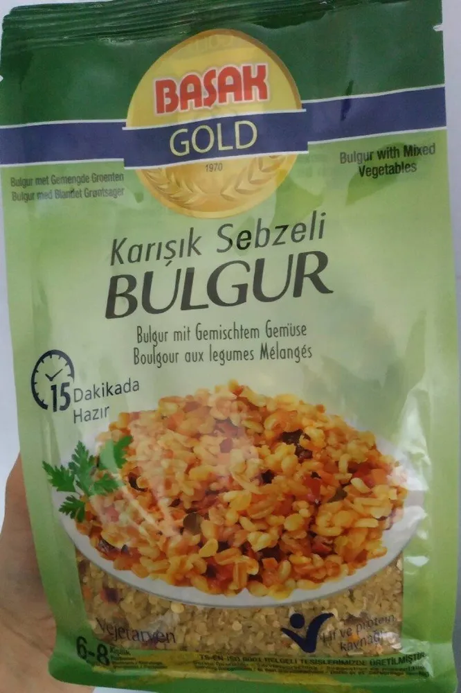 Boulgour aux légumes mélangés