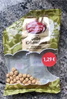 Gelbe Kichererbsen