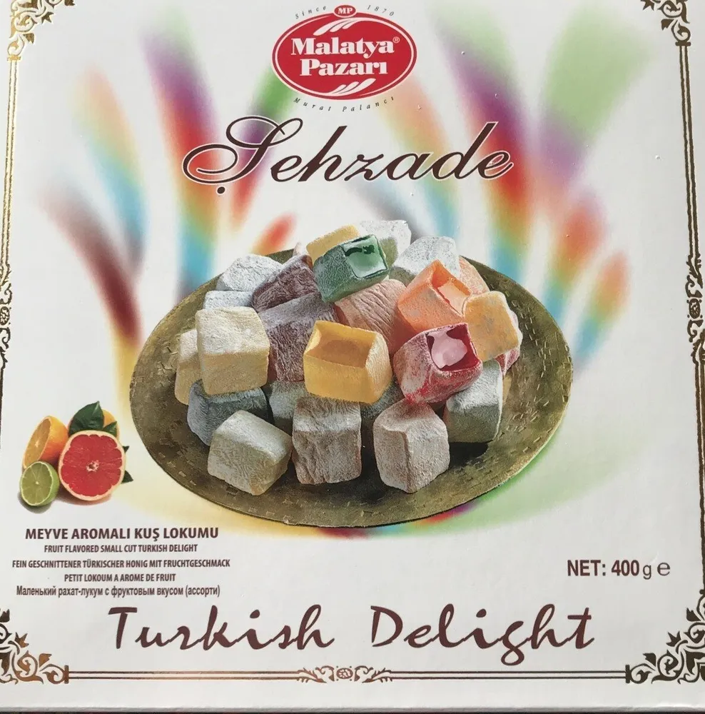 Malatya Pazri Turkish Delight Fruit Flavoured
