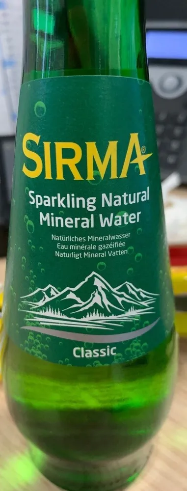 Sirma eau mineral gazefiée