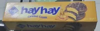 Hay Hay Biscoito com creme de caramelo coberto de Cacau
