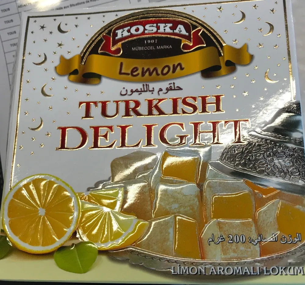 Lemon Turkish Delight - Loukoums