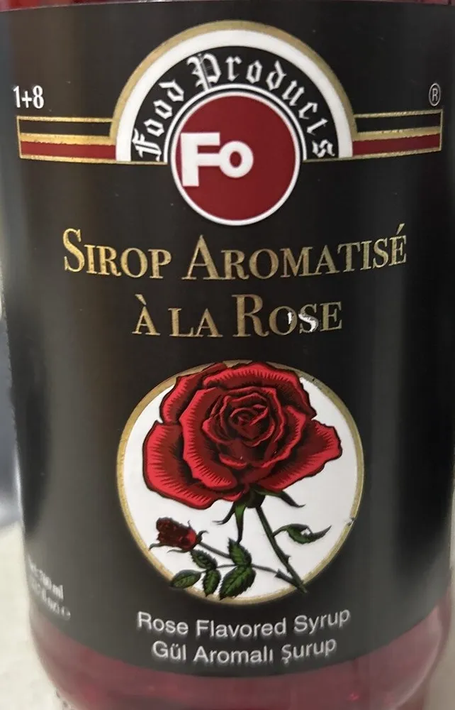 Sirop Aromatisé à la Rose