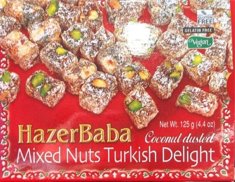 Mixed Nuts Turkish Delight