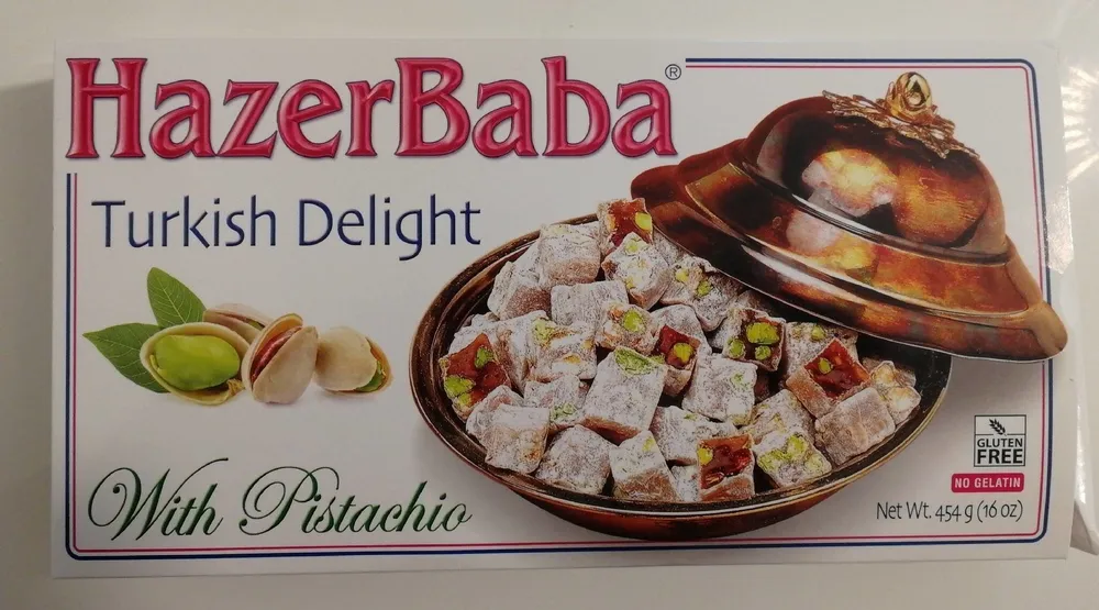 Turkish delight with pistachio