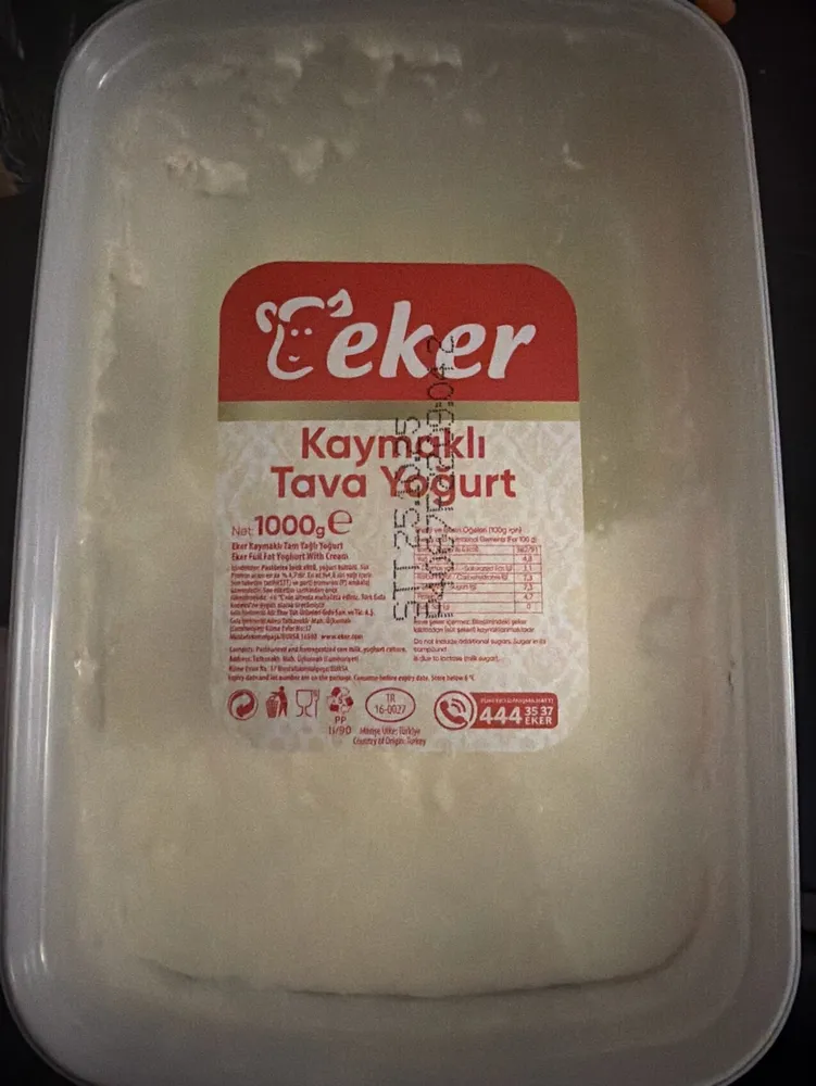 Kaymaklı tava yoğurt