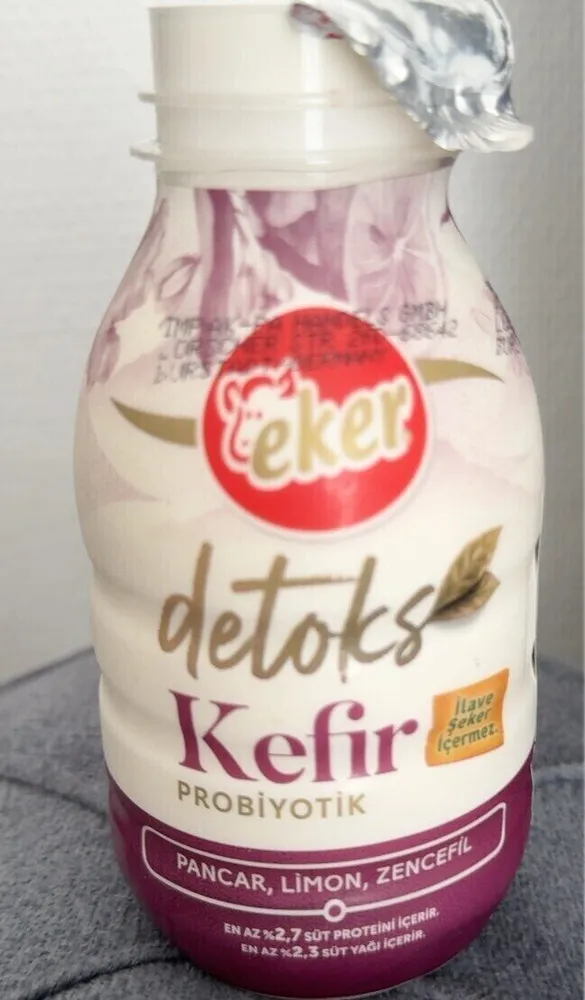 Detoks Kefir Probiyotik Pancar, Limon, Zencefil