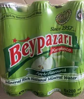 Eau minerale pommes