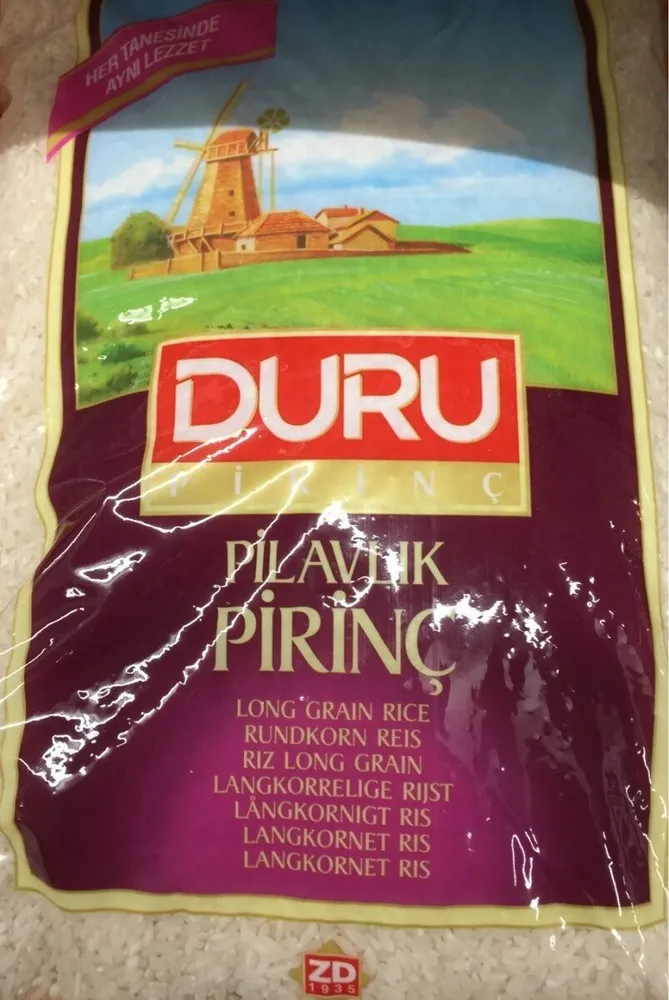 pilavlik pirinç