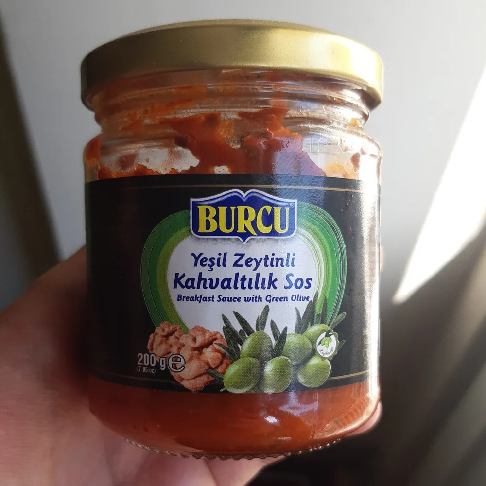 Burcu Yeşil Zeytinli Kahvaltılık Sos