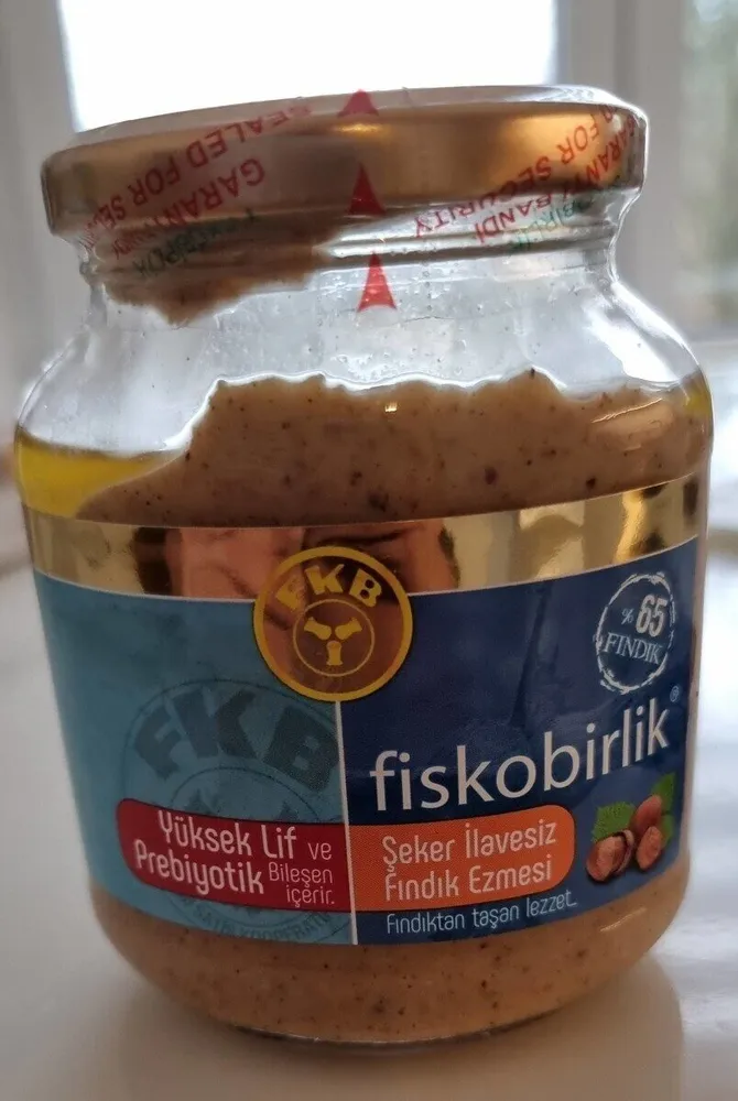 Fiskobirlik şekersiz fındık