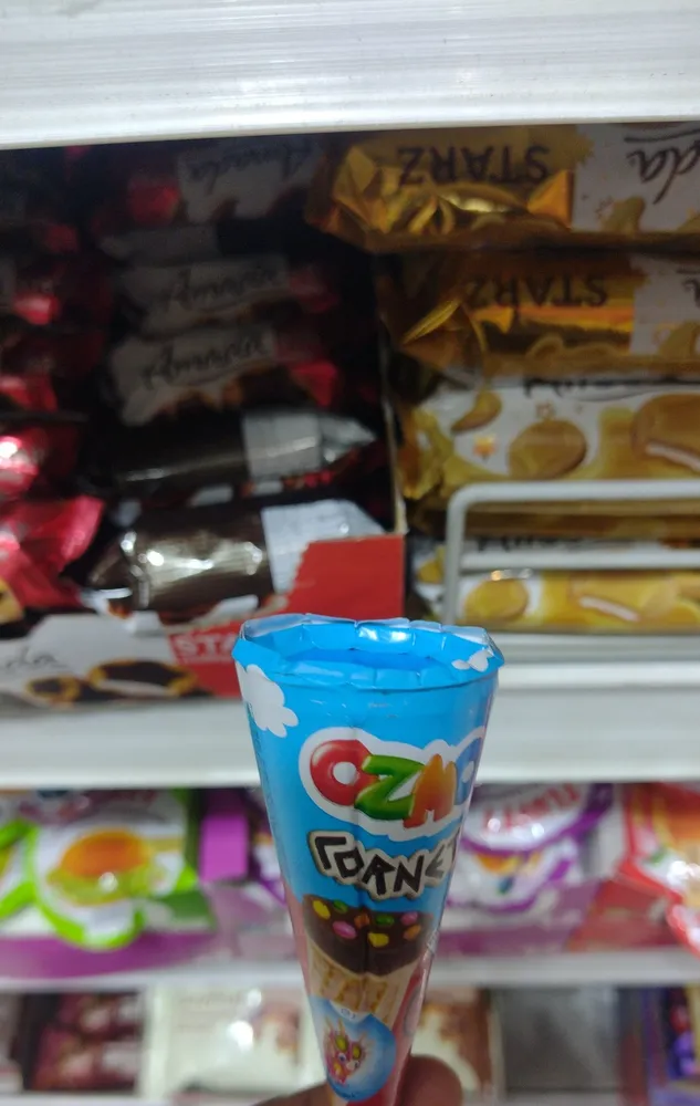 Ozmo Chocolate Cone With Bonibon