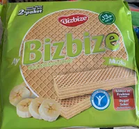 Muz kremali gofret