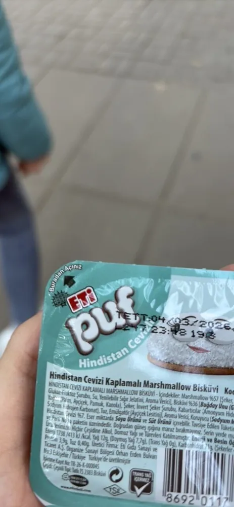 HİNDİSTAN CEVİZLİ PUF
