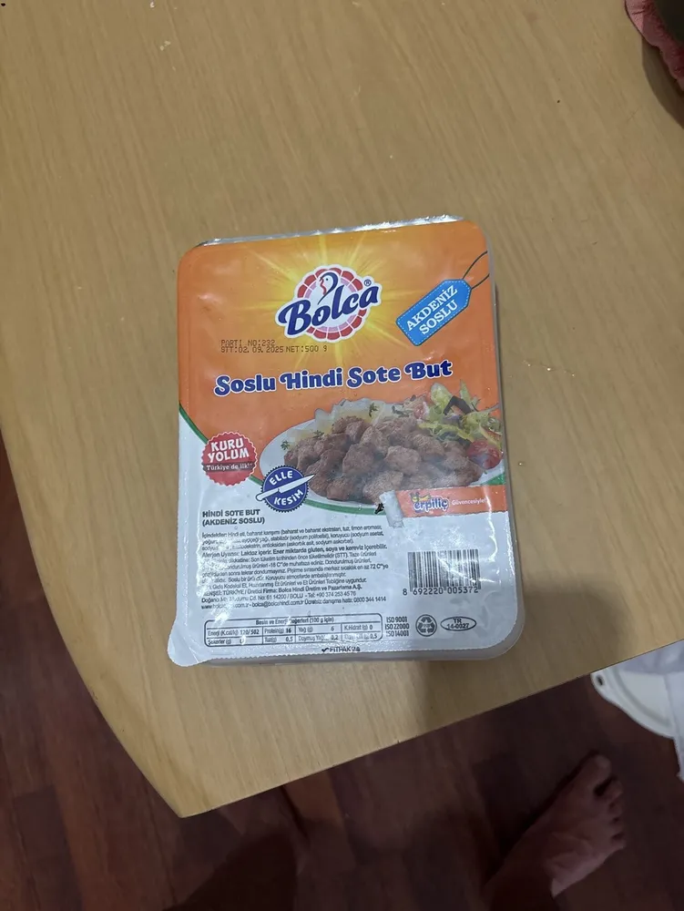 Soslu Hindi Sote But
