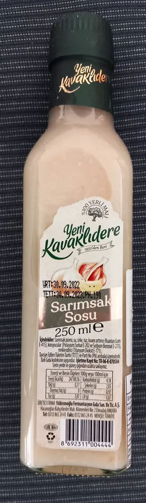 Sarımsak Sosu