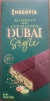 Milk Chocolate with Pistachio and Kadayif