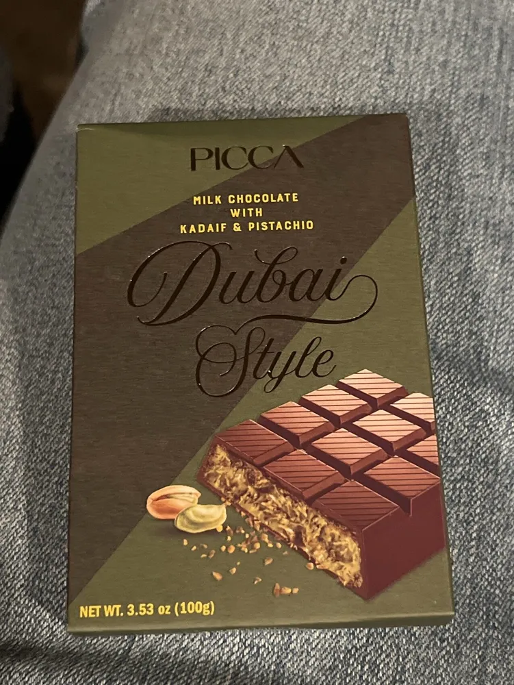 Milk Chocolate with Kadaif & Pistachio