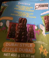 MILK CHOCOLATE FILLED WITH PISTACHIO & KADAIF