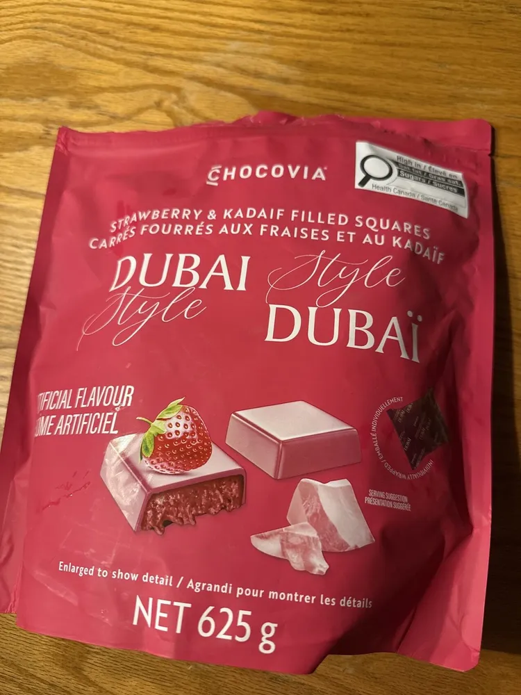 Chocovia Strawberry Dubai Chocolate