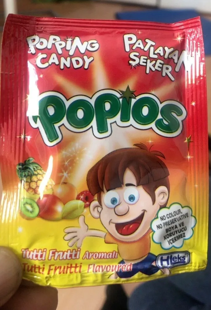 Tutti-frutti candy