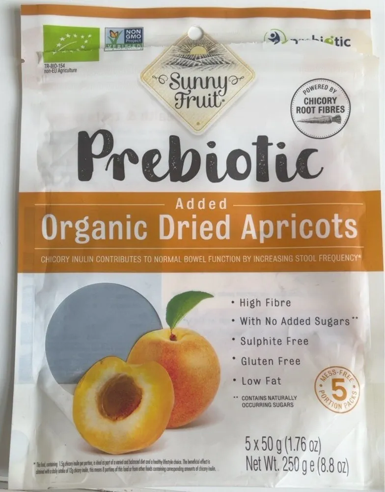Organic Apricots with Prebiotics