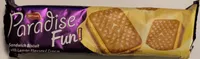 paradise fun sandwich biscuit lemon