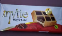 Waffle Cakem Chocolate Filled