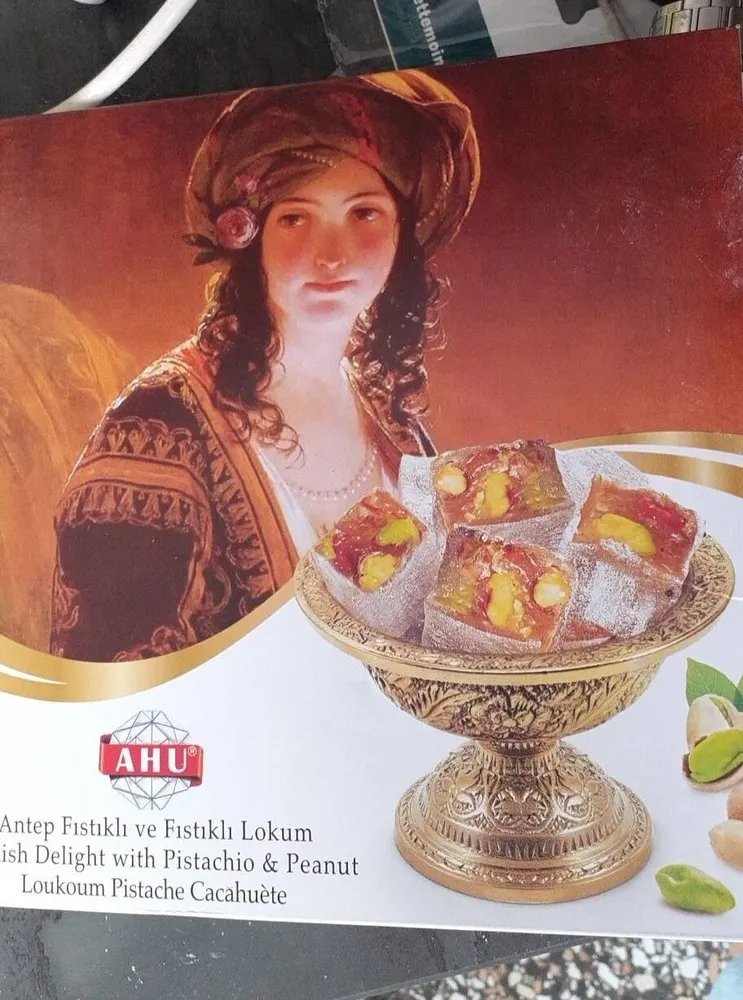 Loukoum pistache cacahuète